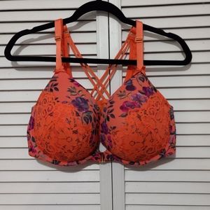 Cacique  Size 38 DDD Front Closure Bra